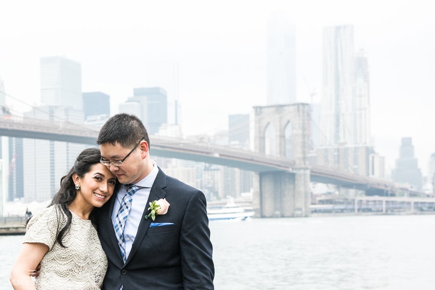 Brooklyn Bridge Park wedding photographer