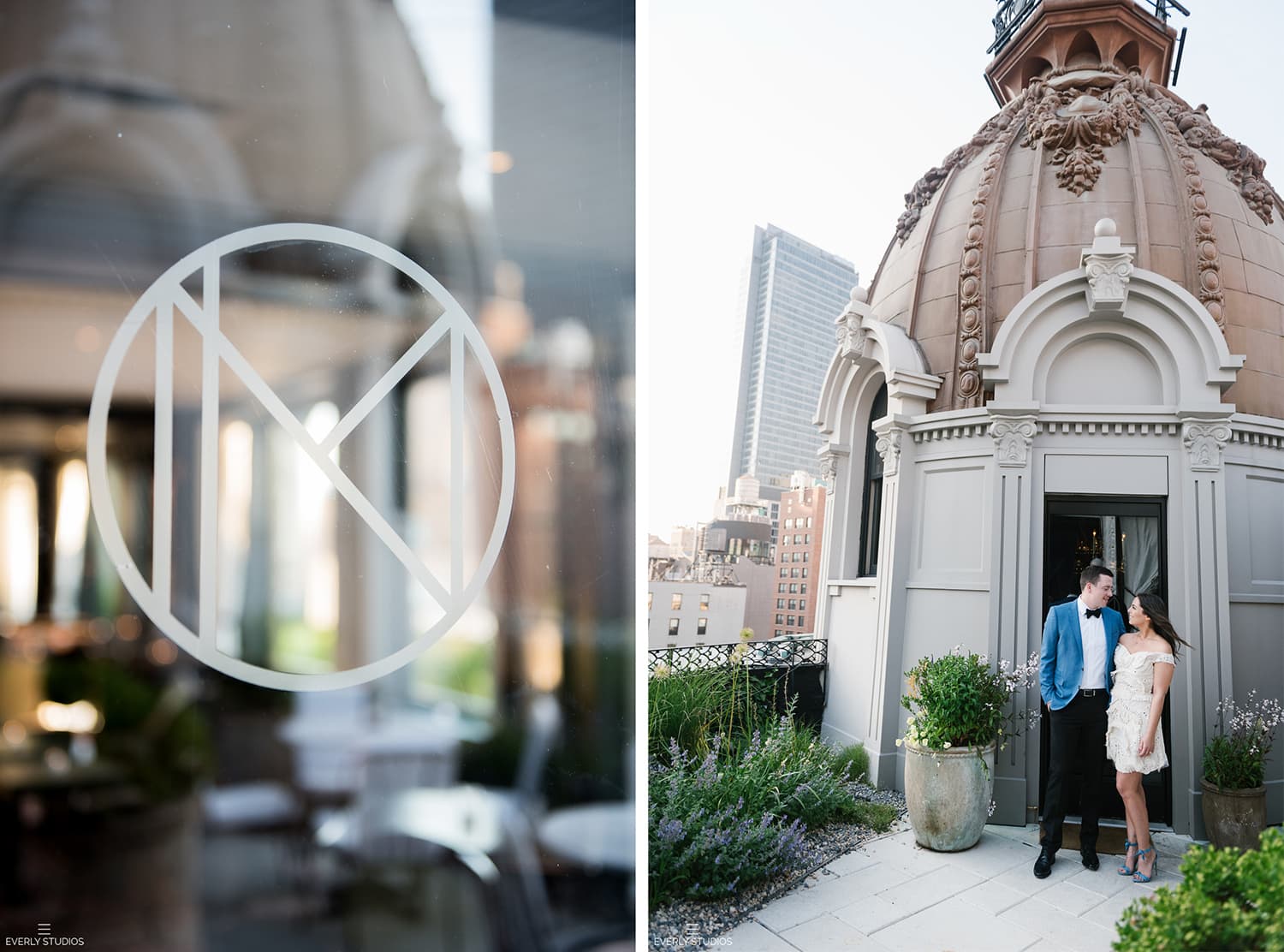 The Nomad Hotel wedding in New York. Photo by Everly Studios, www.everlystudios.com