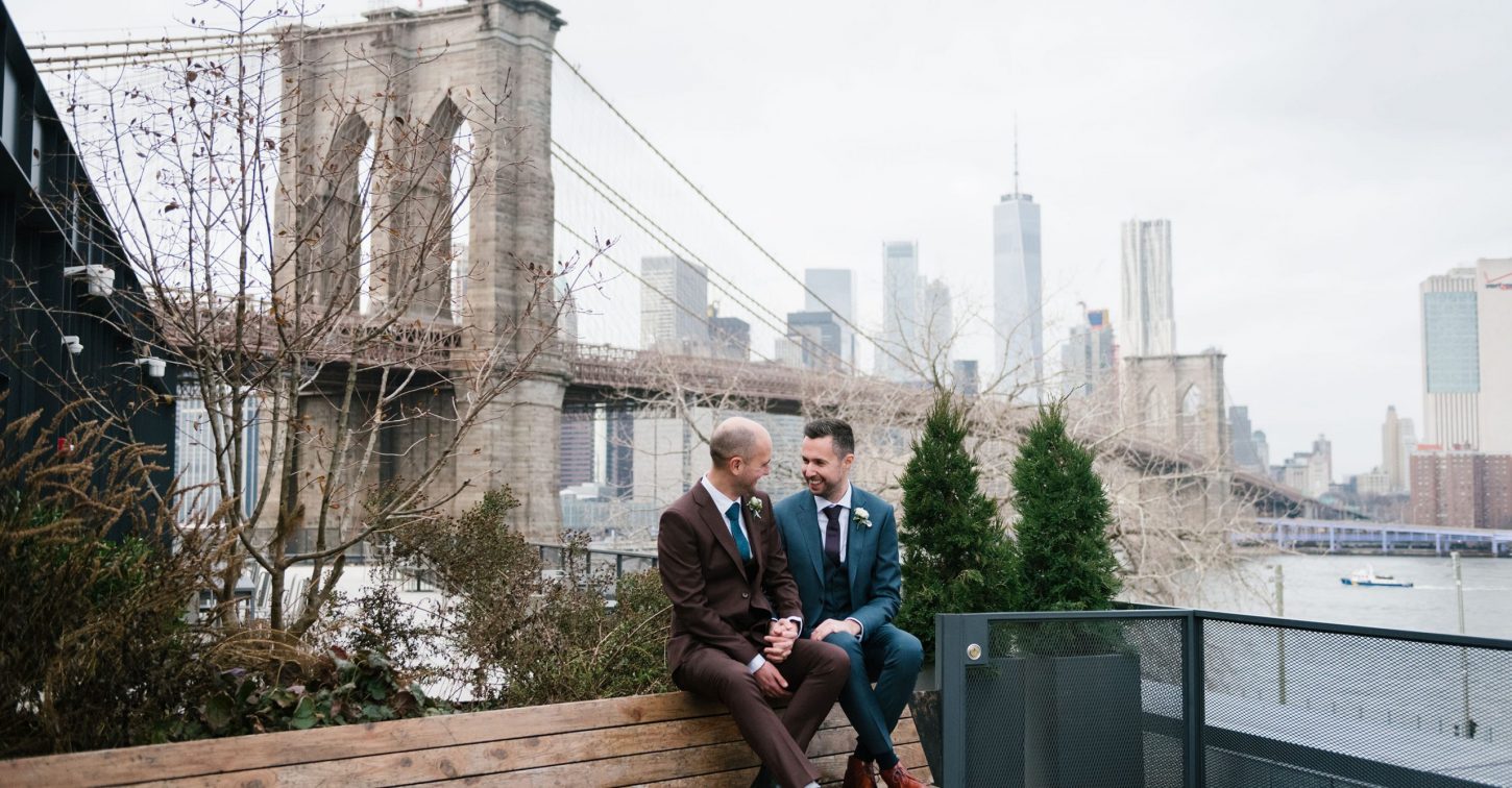 Same-sex City Hall marriage NYC