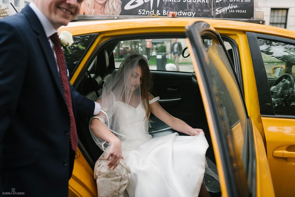 Times Square NYC wedding photos