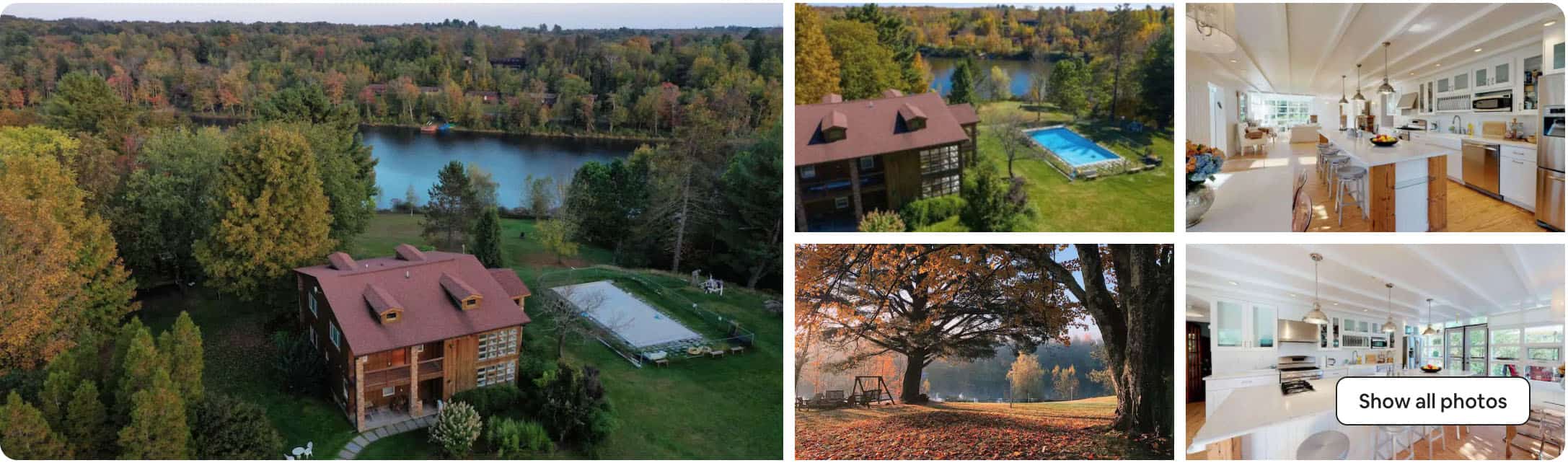 Catskills Airbnb on Swan Lake