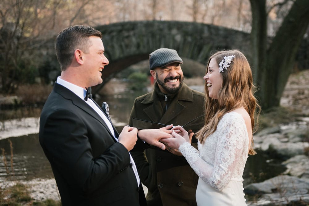 wedding officiant in NYC