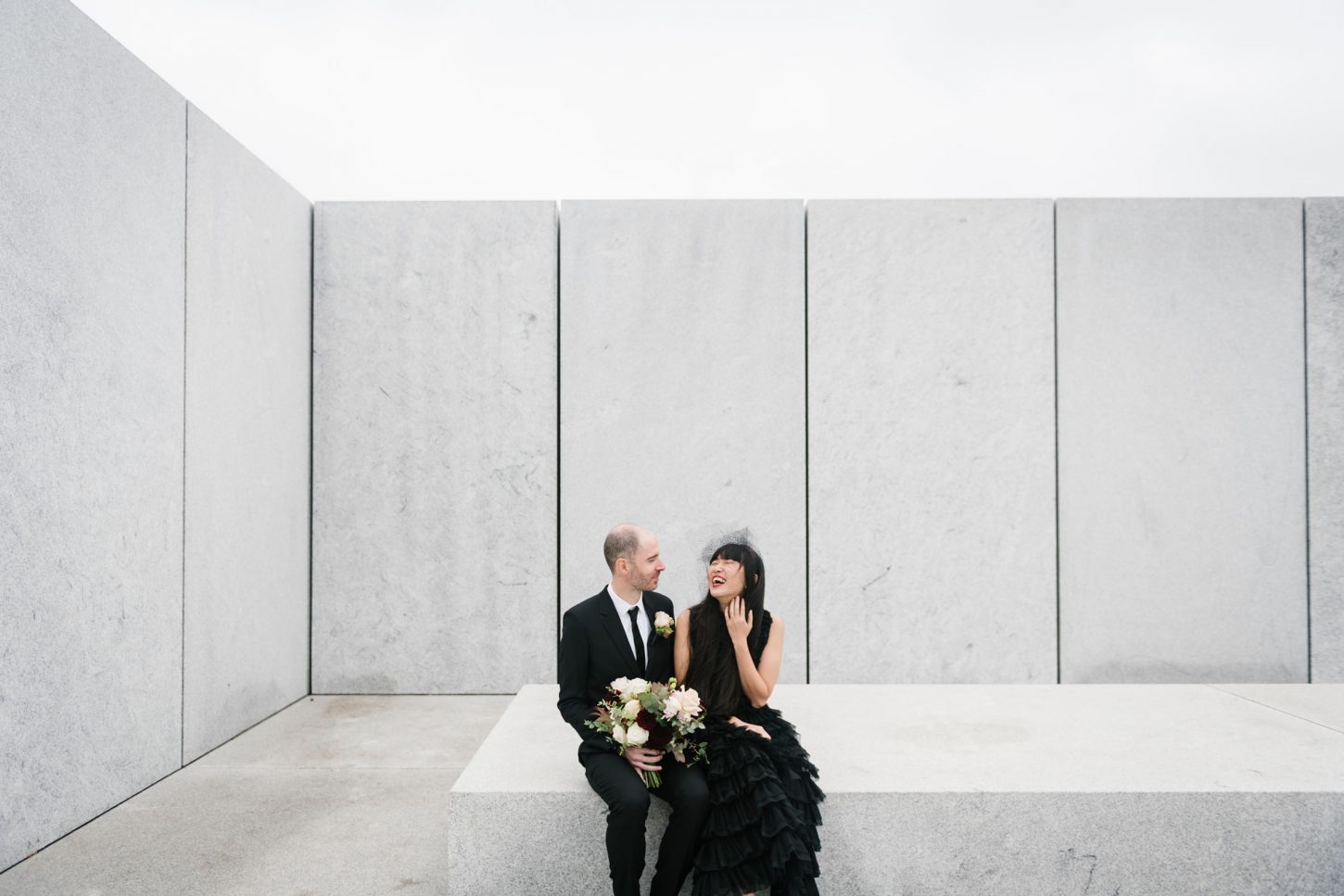 Four Freedoms Park wedding in Roosevelt Island NYC