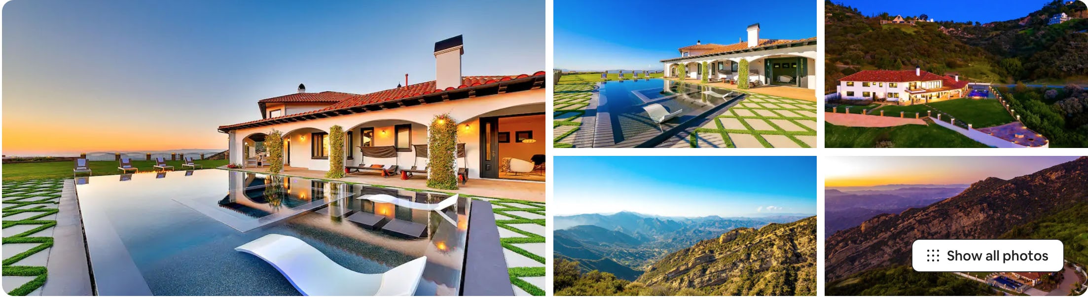 malibu garden estate - modern beach airbnb wedding venues in southern california